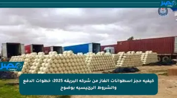 كيفية حجز أسطوانات الغاز من شركة البريقة 2025: خطوات الدفع والشروط الرئيسية بوضوح